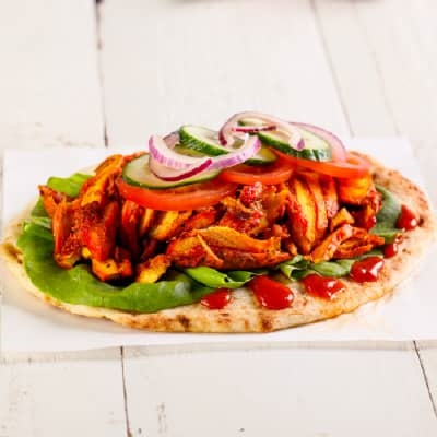 Chicken Kebab in naan