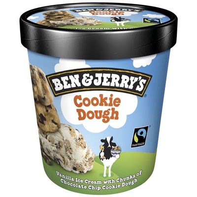 Ben & Jerry's Classic Cookie Dough Ice Cream 500ml